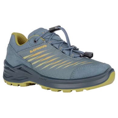 Lowa Multifunctional Shoes Zirrox II GTX Low (waterproof, textile/synthetic) petrol blue/mustard youth